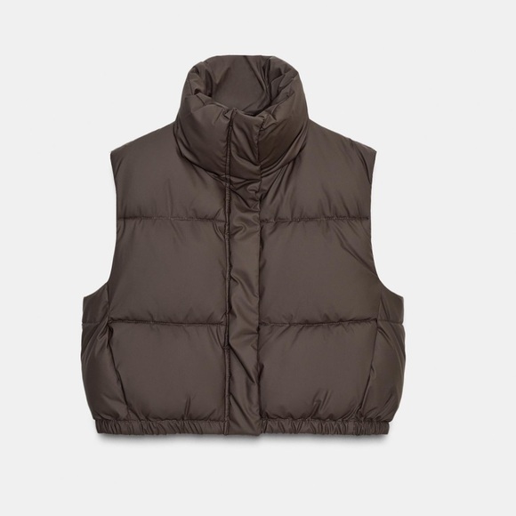 Better Together Jackets & Blazers - Better Together Brown Puffer Vest